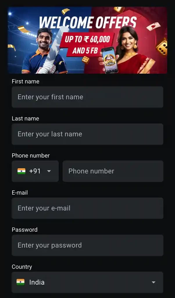 register and login